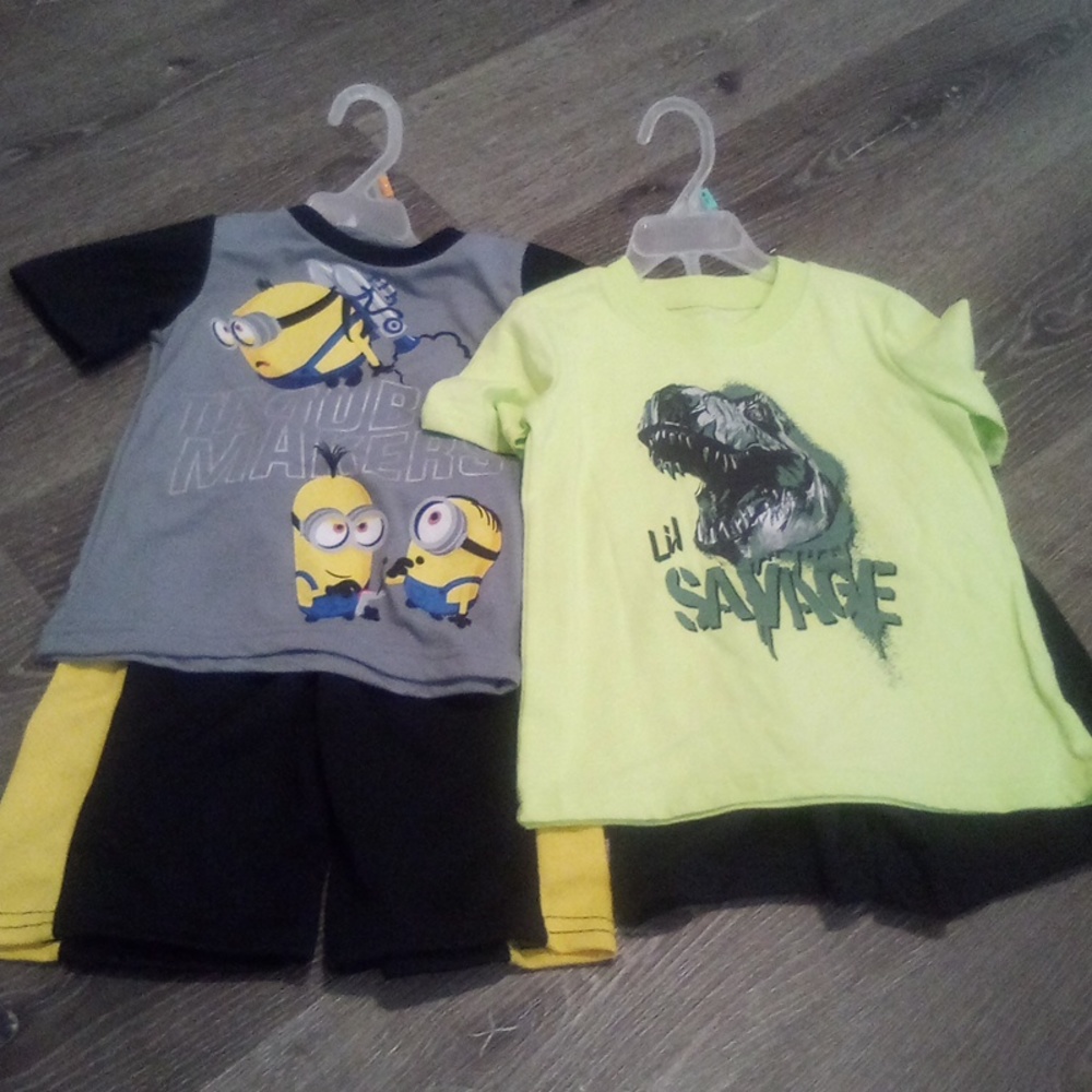Kids clothes size 4,4T new TWO PCS EACH (SET)